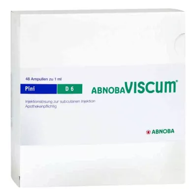 Ampoules Abnobaviscum Pini D6 (48 pièces)