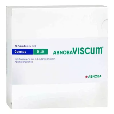 Ampoules Abnobaviscum Quercus D10 (48 pièces)