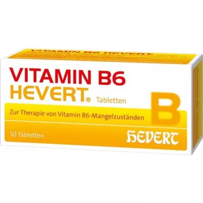 VITAMIN B6 HEVERT Comprimés, 50 pc