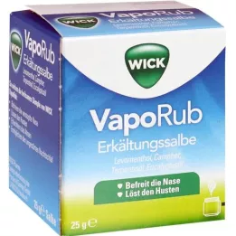 WICK VapoRub pommade contre le rhume, 25 g