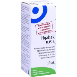 HYABAK Gouttes pour les yeux, 10 ml