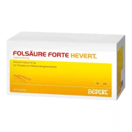FOLSÄURE HEVERT ampoules forte, 100X2 ml
