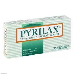 PYRILAX 10 mg Suppositoires, 6 pces
