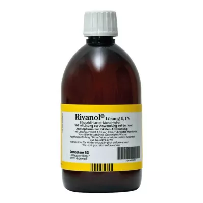 RIVANOL Solution 0,1%, 500 ml