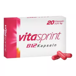 VITASPRINT Gélules de B12, 20 gélules