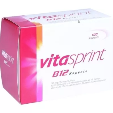 VITASPRINT Gélules de B12, 100 gélules