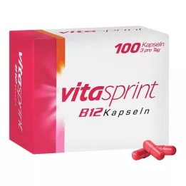 VITASPRINT Gélules de B12, 100 gélules