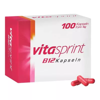 VITASPRINT Gélules de B12, 100 gélules