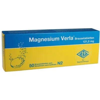 MAGNESIUM VERLA Comprimés effervescents, 50 pièces