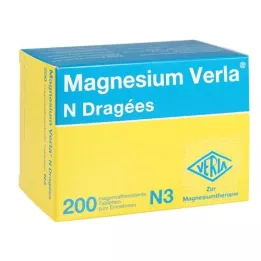 MAGNESIUM VERLA N dragées, 200 pcs