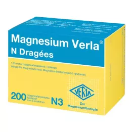 MAGNESIUM VERLA N dragées, 200 pcs