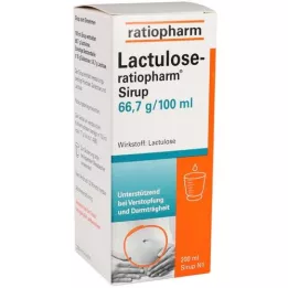 LACTULOSE-Sirop ratiopharm, 200 ml