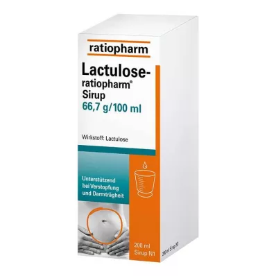 LACTULOSE-Sirop ratiopharm, 200 ml
