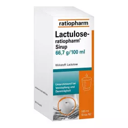 LACTULOSE-Sirop ratiopharm, 500 ml