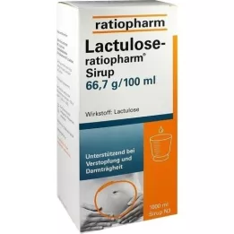 LACTULOSE-Sirop ratiopharm, 1000 ml
