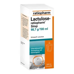 LACTULOSE-Sirop ratiopharm, 1000 ml