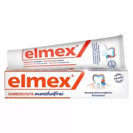 ELMEX Dentifrice sans menthol avec boîte pliante, 75 ml