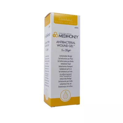 MEDIHONEY Gel antibactérien pour les plaies, 5X20 g