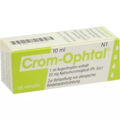 CROM-OPHTAL Gouttes pour les yeux, 10 ml