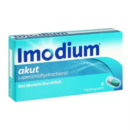 IMODIUM akut gélules dures, 6 pcs