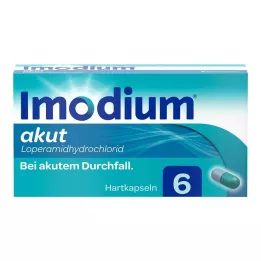 IMODIUM akut gélules dures, 6 pcs