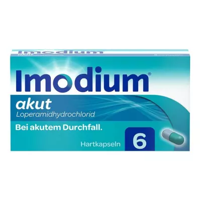 IMODIUM akut gélules dures, 6 pcs