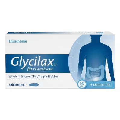 GLYCILAX Suppositoires pour adultes, 12 pces GLYCILAX Suppositoires pour adultes, 12 pces