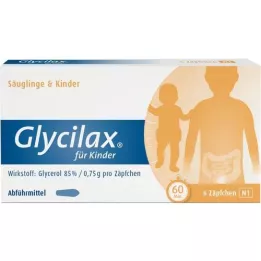 GLYCILAX Suppositoires pour enfants, 6 pces