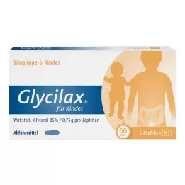 GLYCILAX Suppositoires pour enfants, 6 pces