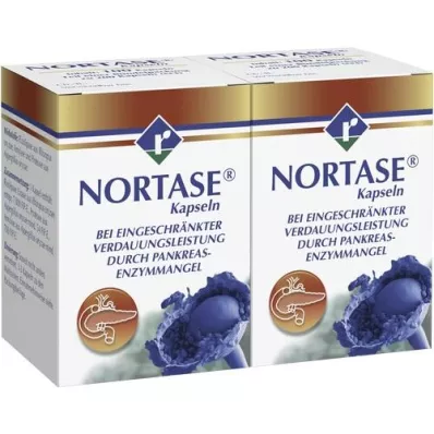 NORTASE Gélules, 200 pcs