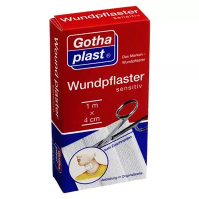 GOTHAPLAST Pansement sensitif 4 cmx1 m coupé, 1 pc