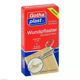 GOTHAPLAST Pansement adhésif 4 cmx1 m coupé, 1 pc