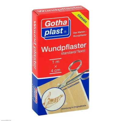 GOTHAPLAST Pansement adhésif 4 cmx1 m coupé, 1 pc