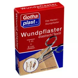 GOTHAPLAST Pansement élast.6 cmx1 m coupé, 1 pc