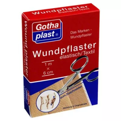 GOTHAPLAST Pansement élast.6 cmx1 m coupé, 1 pc
