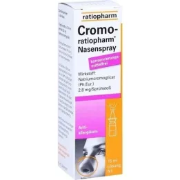 CROMO-RATIOPHARM Spray nasal sans conservateur, 15 ml