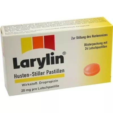 LARYLIN Pastilles contre la toux, 24 pièces