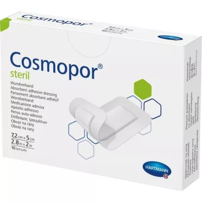 COSMOPOR Pansement stérile 5x7,2 cm, 10 pces