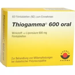 THIOGAMMA 600 oral Comprimés pelliculés, 60 comprimés