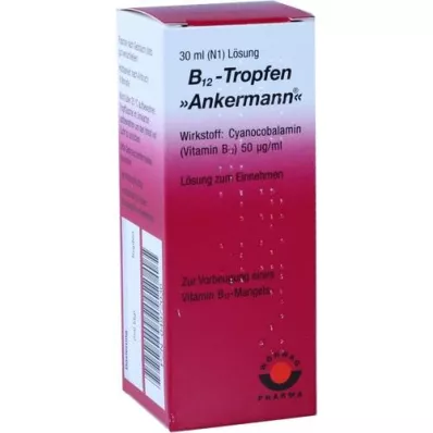 B12 ANKERMANN gouttes, 30 ml