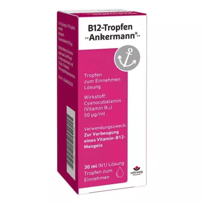 B12 Ankermann gouttes (30 ml)