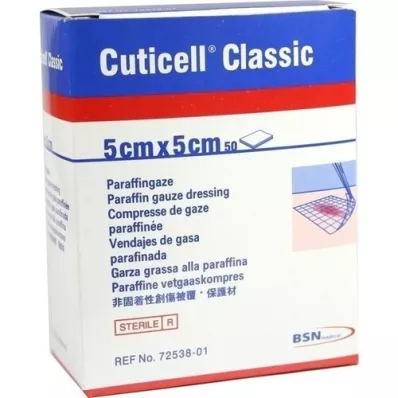 CUTICELL Compresse Classic 5x5 cm, 50 pces