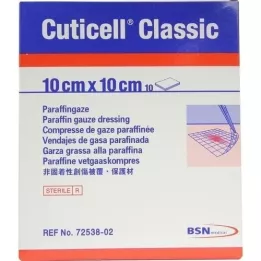 CUTICELL Compresse Classic 10x10 cm, 10 pces
