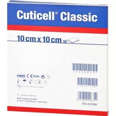 CUTICELL Compresse Classic 10x10 cm, 100 pces