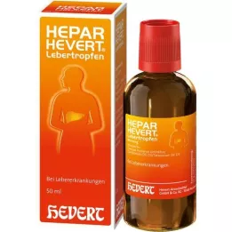 HEPAR HEVERT Gouttes pour le foie, 50 ml