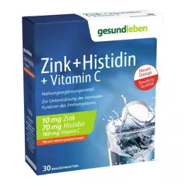 GESUND LEBEN Comprimés effervescents Zinc+Histidine+Vit.C, 3X10pcs