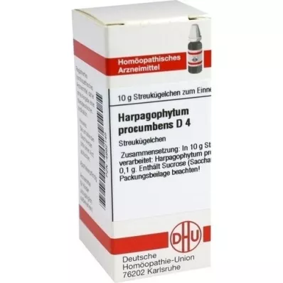 HARPAGOPHYTUM PROCUMBENS Globules D 4, 10 g