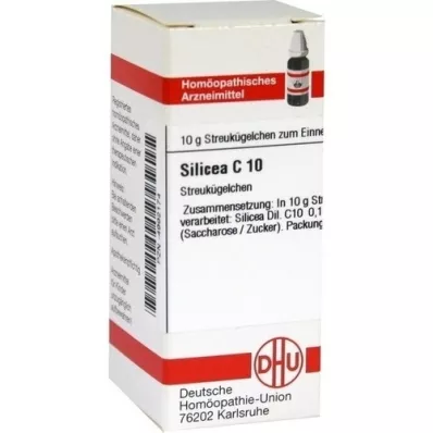 SILICEA C 10 globules, 10 g