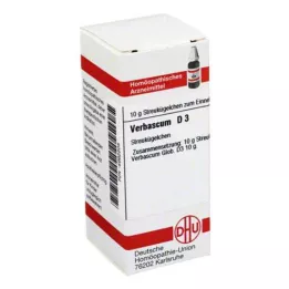 VERBASCUM Globules D 3, 10 g
