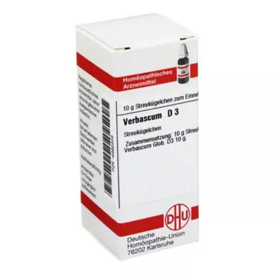 VERBASCUM Globules D 3, 10 g VERBASCUM Globules D 3, 10 g